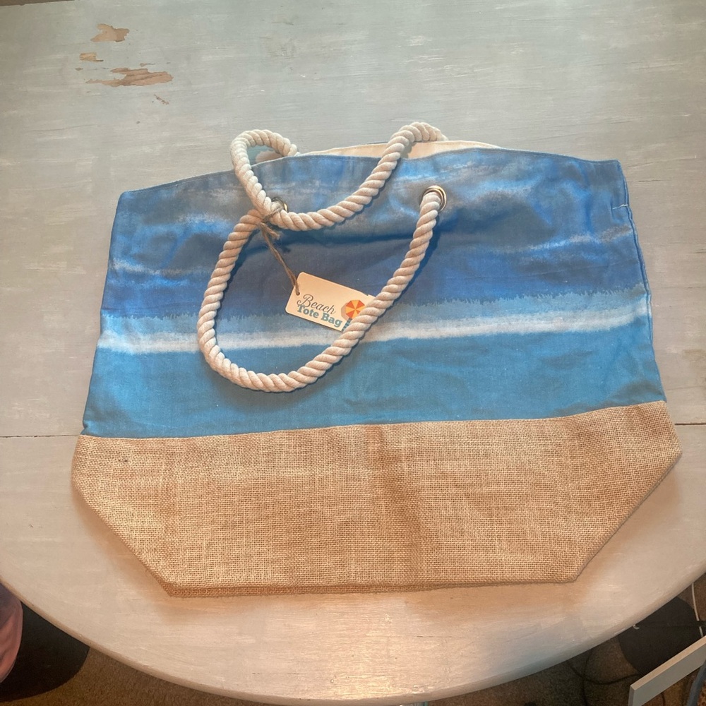 NWT Big Beach Tote Bag